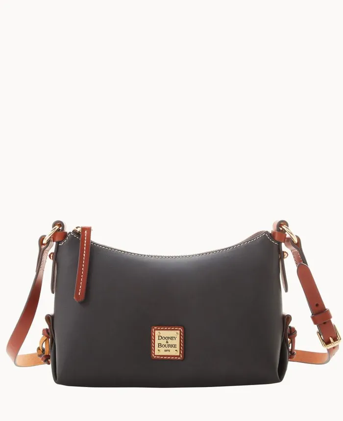 Dooney and Bourke Penrose Hobo Crossbody 22 Black WomenMen Crossbodies
