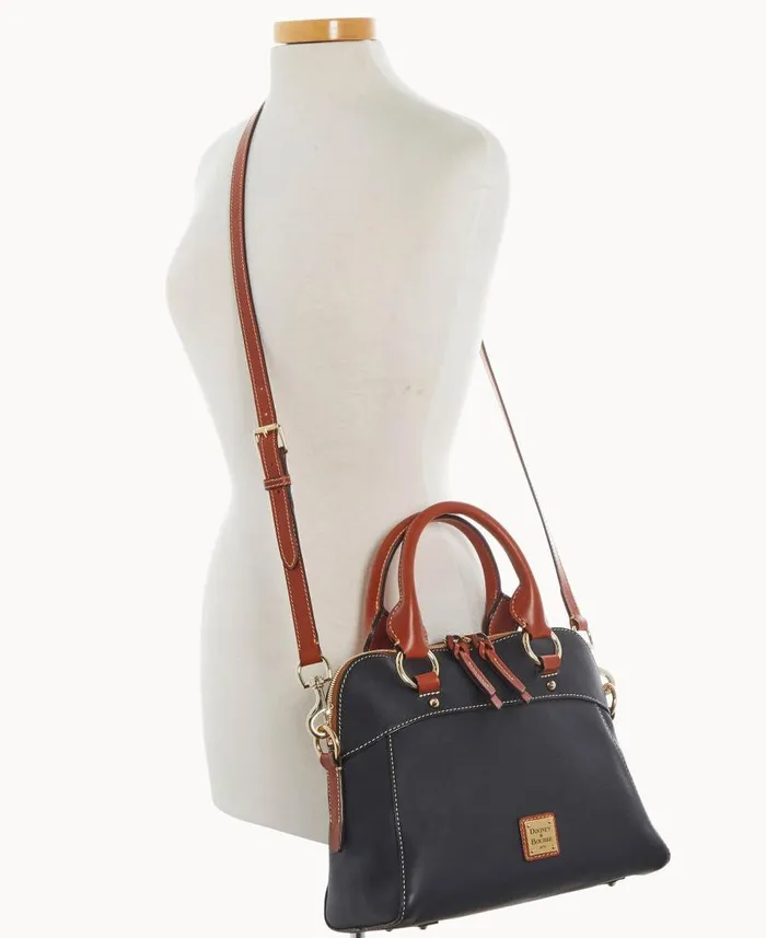 Dooney and Bourke Penrose Satchel Black WomenMen Satchels