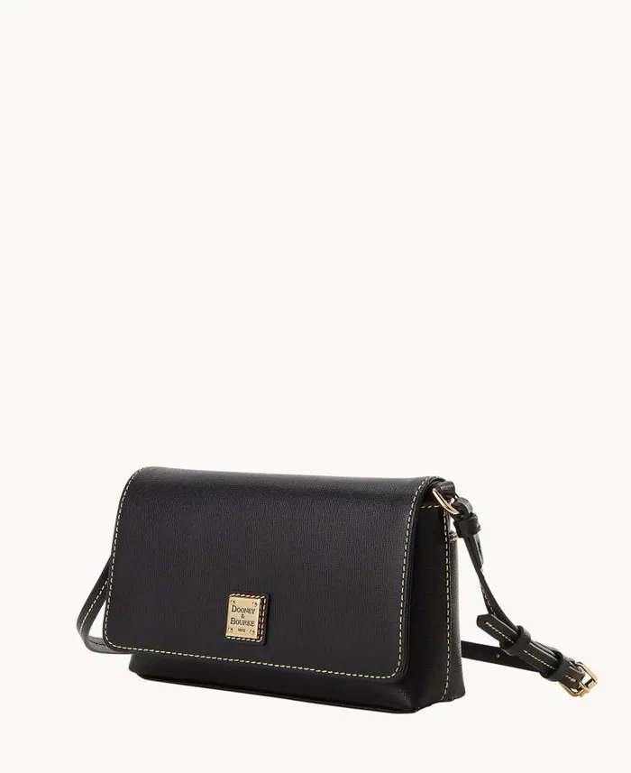 Dooney and Bourke Saffiano Betsy Crossbody Black WomenMen Crossbodies