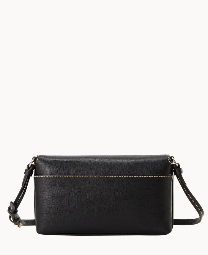 Dooney and Bourke Saffiano Betsy Crossbody Black WomenMen Crossbodies