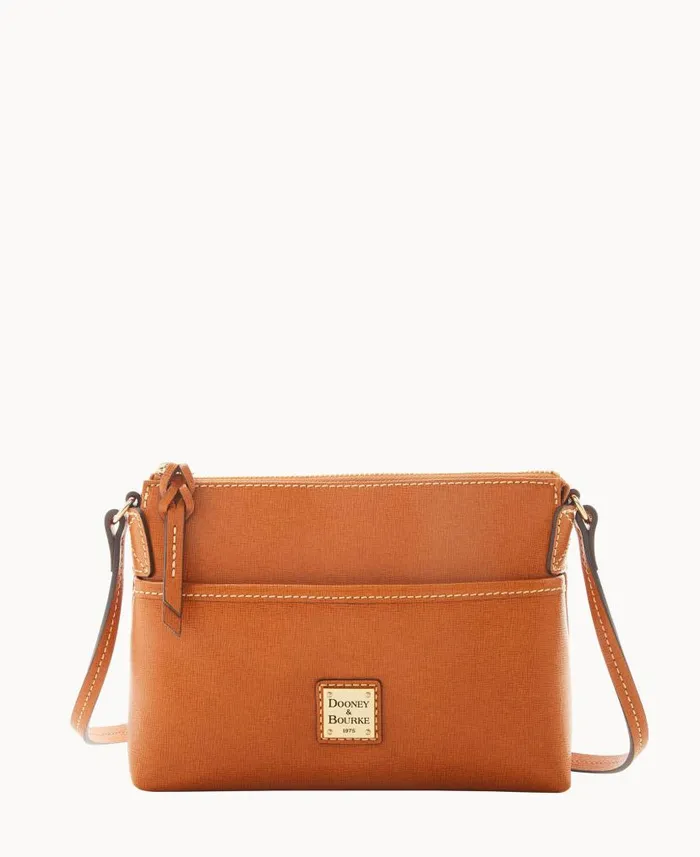 Dooney and Bourke Saffiano Ginger Crossbody Natural WomenMen Shoulder Bags