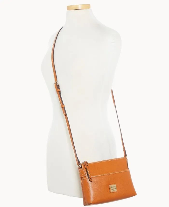 Dooney and Bourke Saffiano Ginger Crossbody Natural WomenMen Shoulder Bags