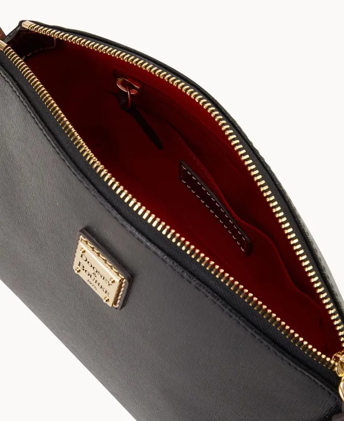 Dooney and Bourke Saffiano Penny Crossbody Black WomenMen Crossbodies
