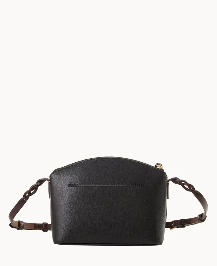 Dooney and Bourke Saffiano Penny Crossbody Black WomenMen Crossbodies