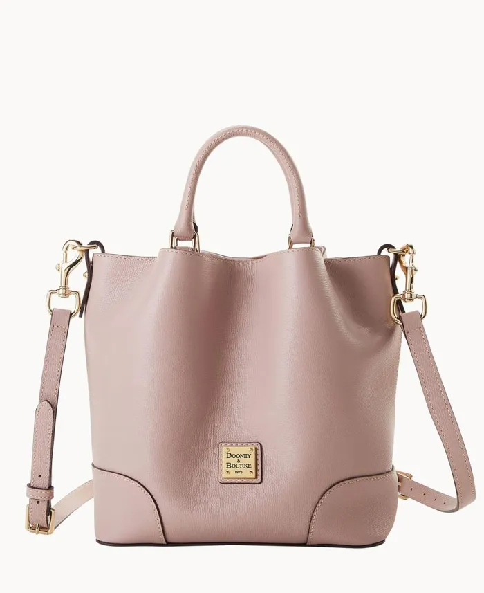 Dooney and Bourke Sorrento Small Barlow Mushroom WomenMen Satchels