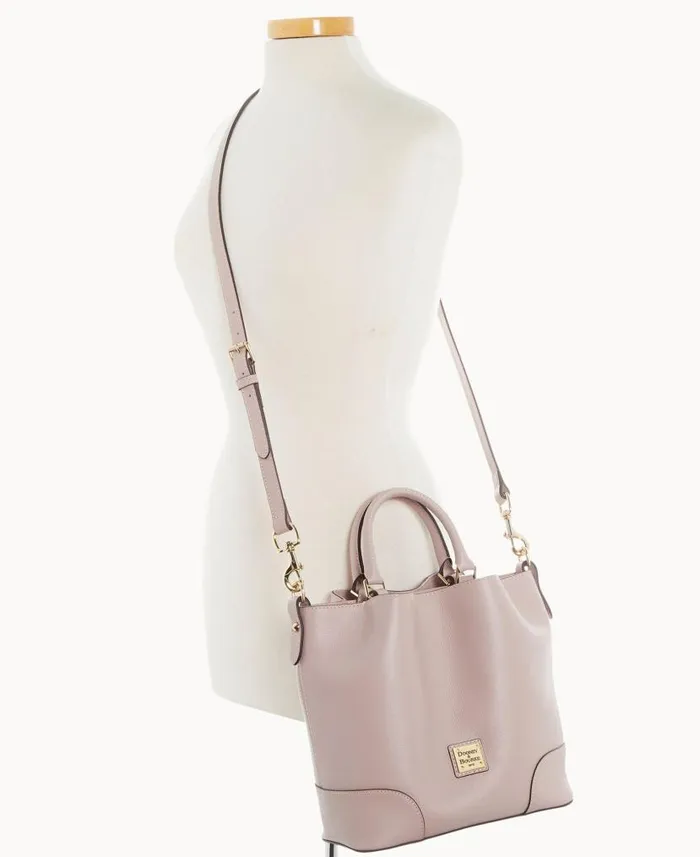 Dooney and Bourke Sorrento Small Barlow Mushroom WomenMen Satchels