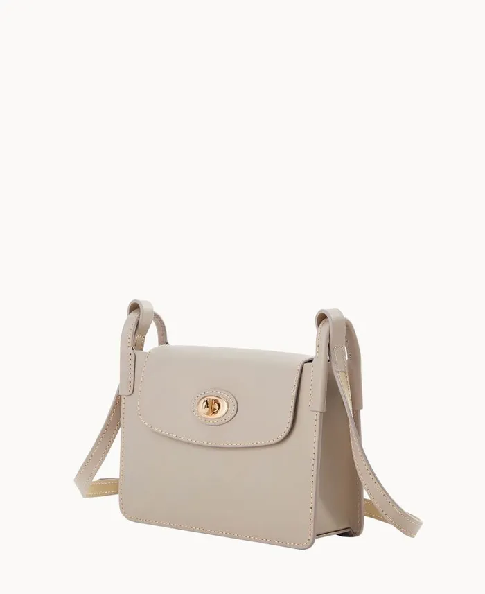 Dooney and Bourke Sweety Leather Pinky Bag Dove WomenMen Shoulder Bags