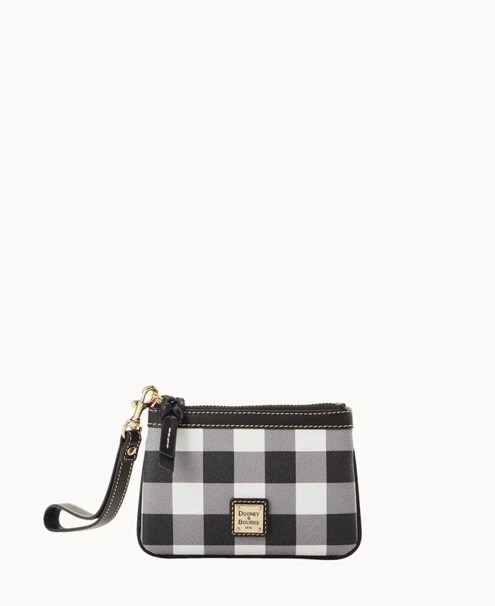 Dooney and Bourke Tucker Medium Wristlet Black WomenMen Wallets