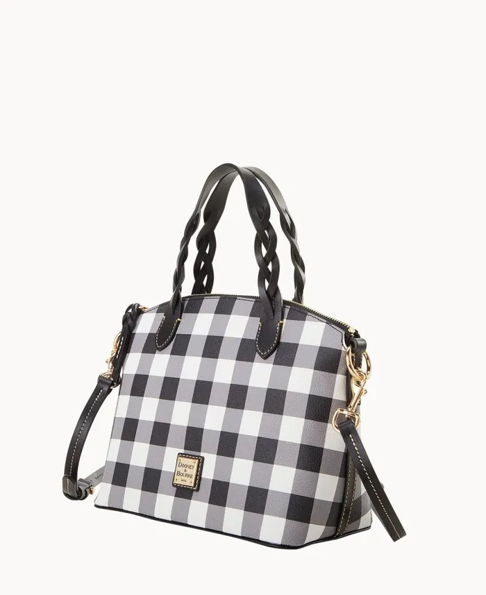 Dooney and Bourke Tucker Small Heidi Satchel Black WomenMen Satchels