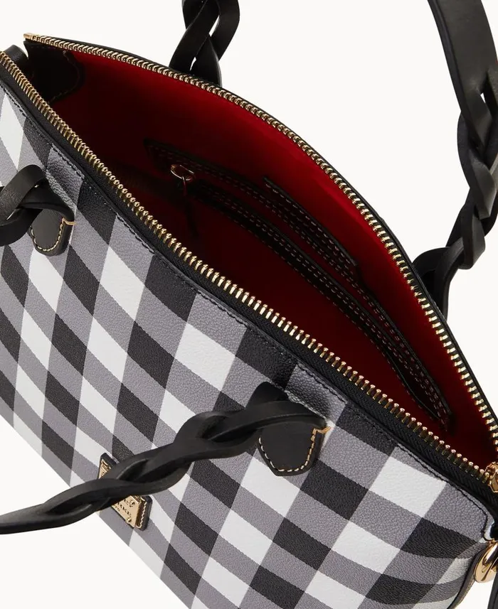 Dooney and Bourke Tucker Small Heidi Satchel Black WomenMen Satchels