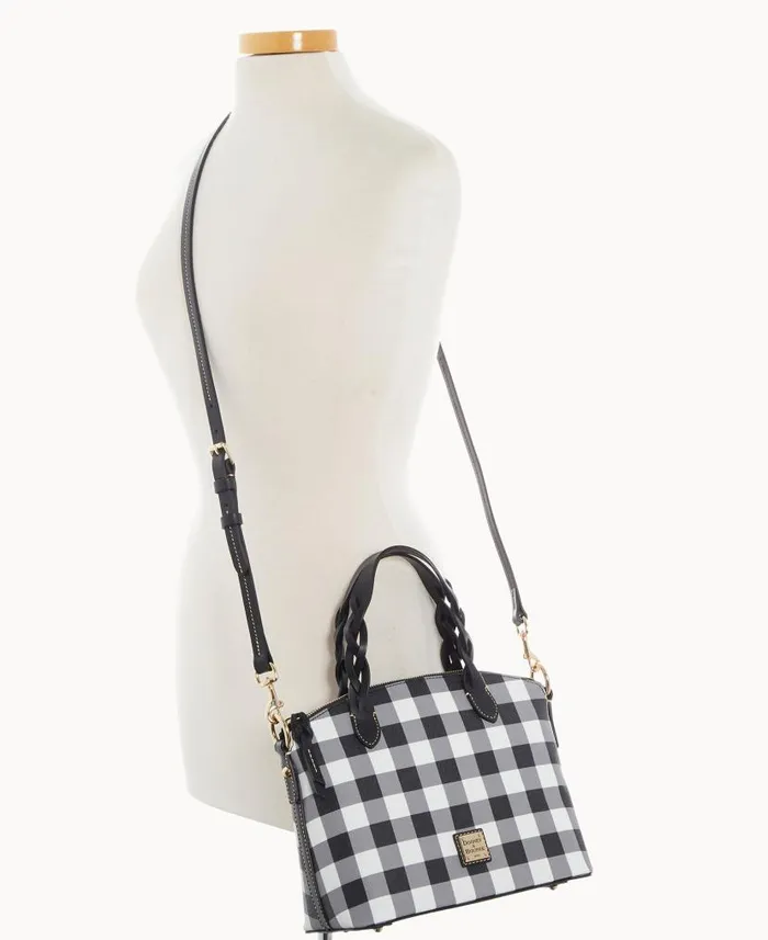 Dooney and Bourke Tucker Small Heidi Satchel Black WomenMen Satchels