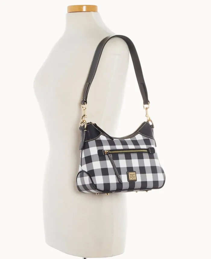 Dooney and Bourke Tucker Small Hobo Black WomenMen Shoulder Bags