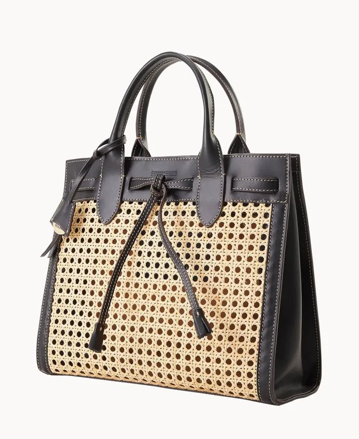 Dooney and Bourke Vienna Tassel Bag Black WomenMen Satchels