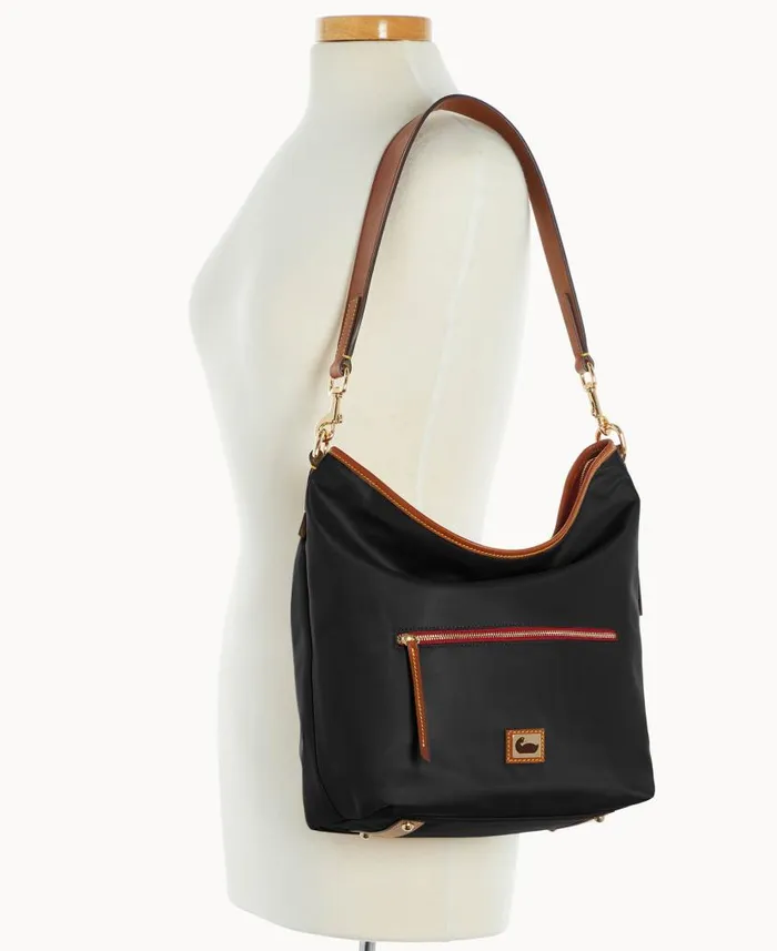 Dooney and Bourke Wayfarer Hobo Black WomenMen Shoulder Bags