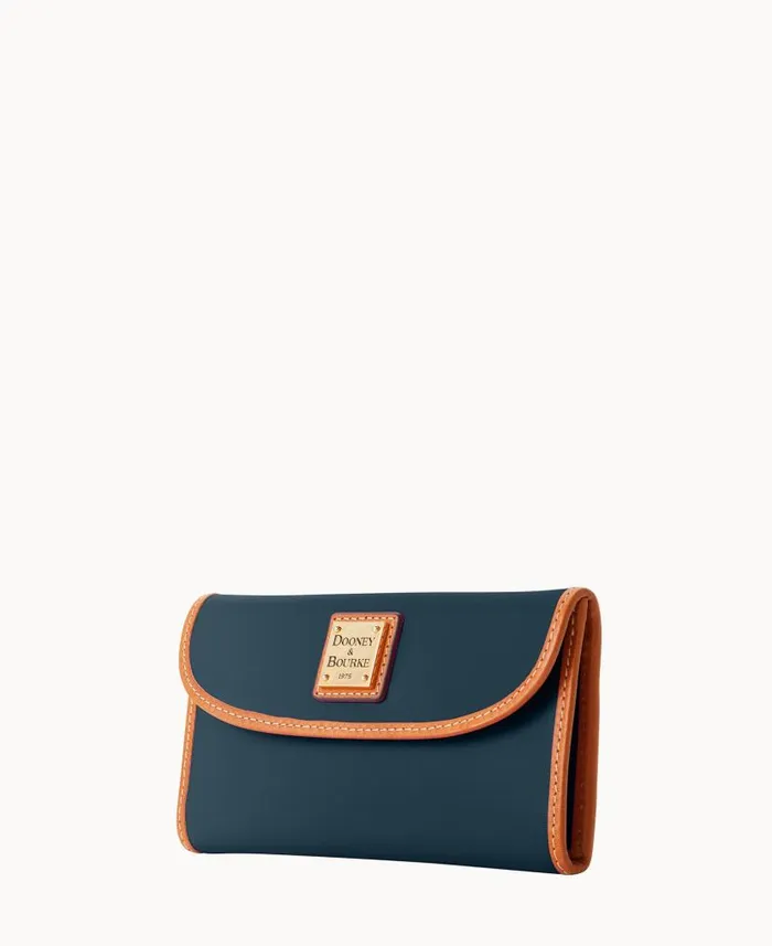 Dooney and Bourke Wexford Leather Continental Clutch Midnight Blue WomenMen Wallets Dooney and Bourke Wexford Leather Continental Clutch Midnight Blue WomenMen Wallets