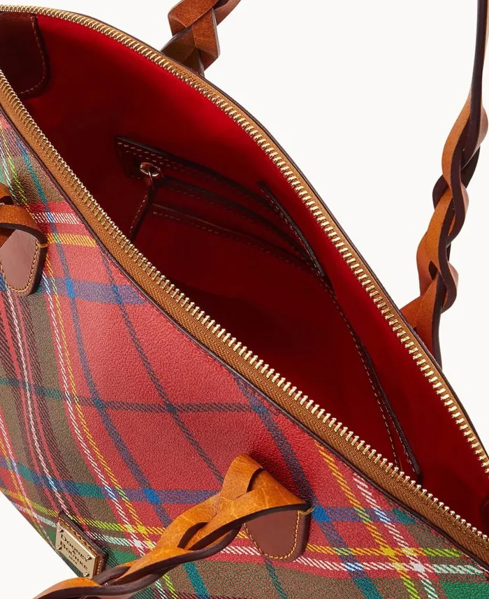 Dooney and Bourke Windsor Celeste Satchel Red WomenMen Satchels