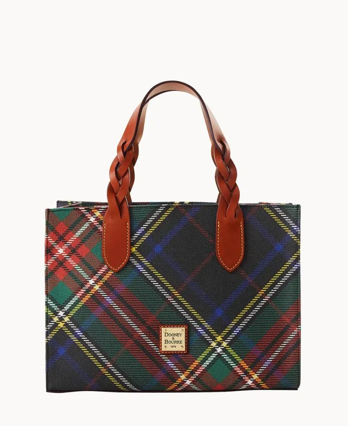 Dooney and Bourke Windsor Gia Satchel Charcoal WomenMen Satchels
