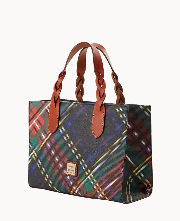 Dooney and Bourke Windsor Gia Satchel Charcoal WomenMen Satchels