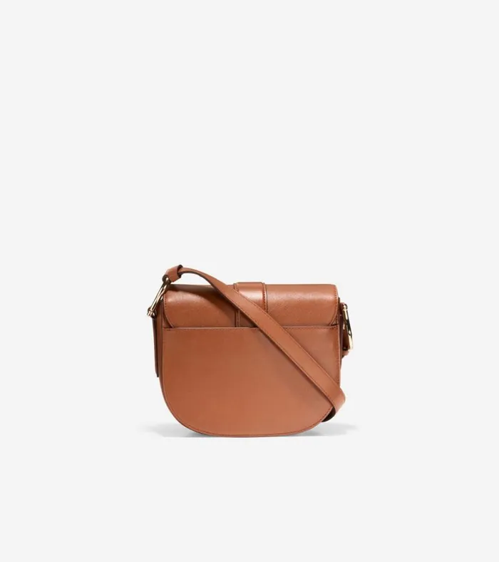 Essential Mini Saddle Bag British Tan Women Cole Haan Crossbody Bags