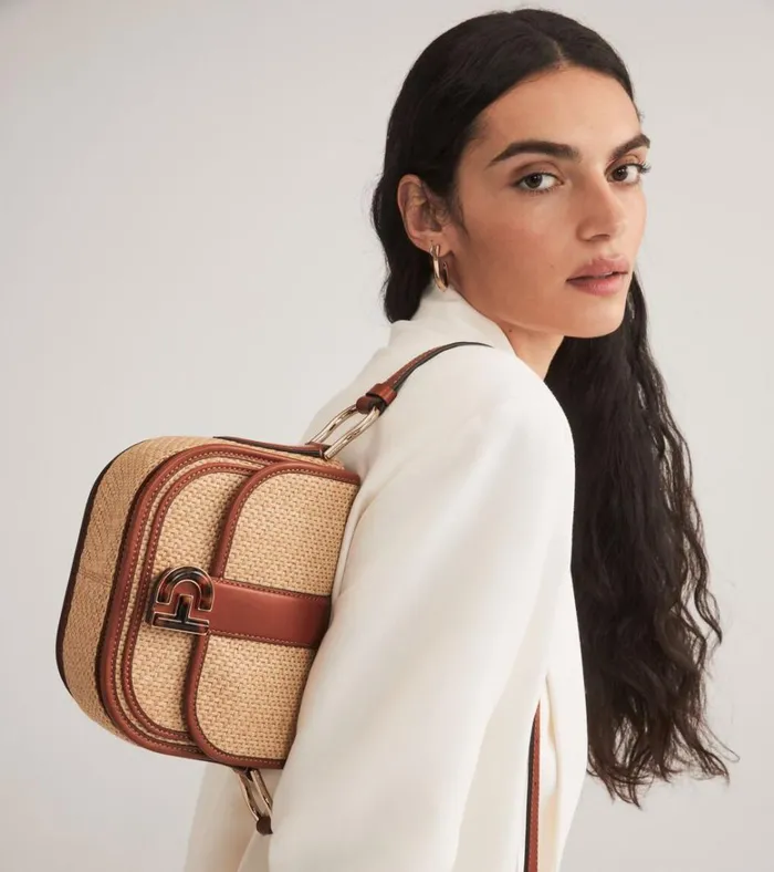 Essential Mini Saddle Tan Women Cole Haan Crossbody Bags