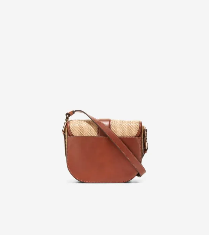 Essential Mini Saddle Tan Women Cole Haan Crossbody Bags