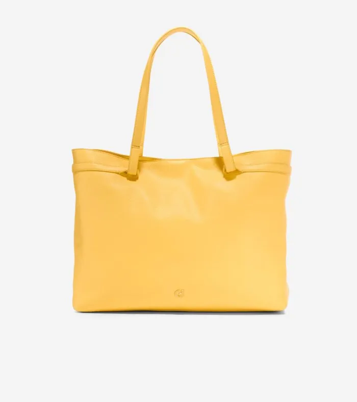 Essential Soft Tote Bag Sunset Gold Women Cole Haan Tote Bags