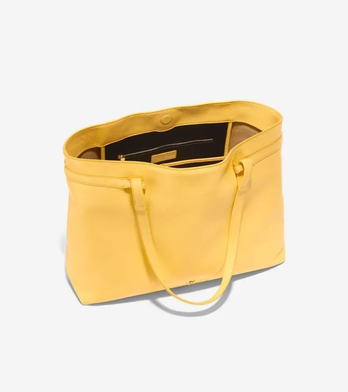 Essential Soft Tote Bag Sunset Gold Women Cole Haan Tote Bags