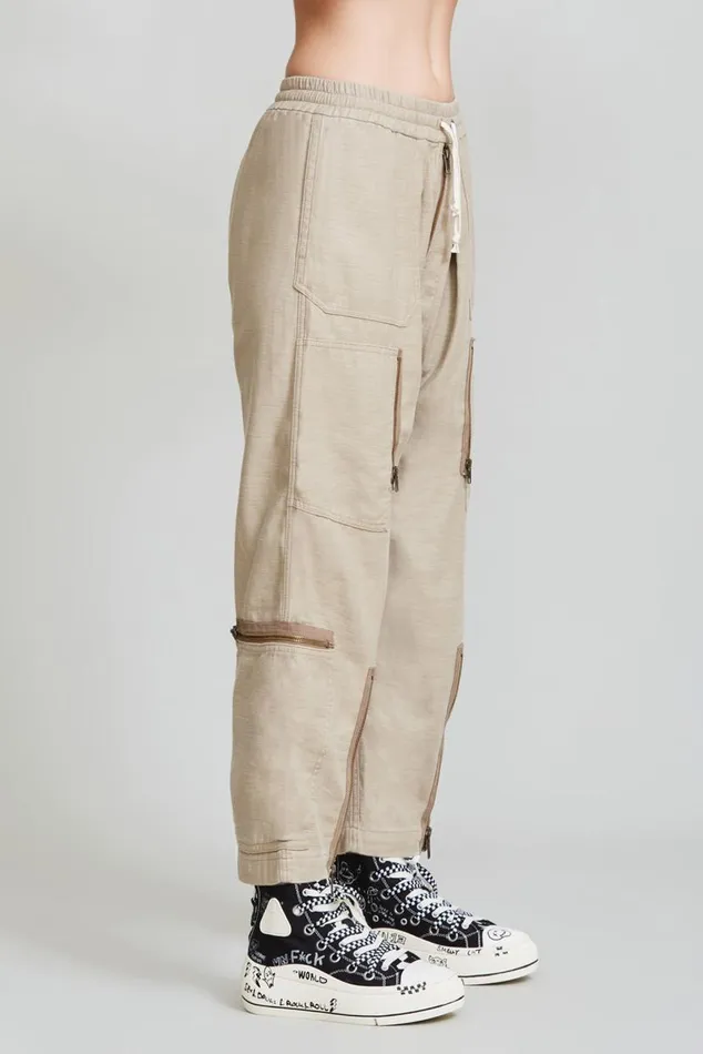 FLIGHT PANT 8211 KHAKI Women R13 Pants and Shorts