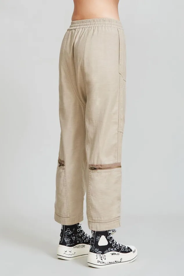 FLIGHT PANT 8211 KHAKI Women R13 Pants and Shorts