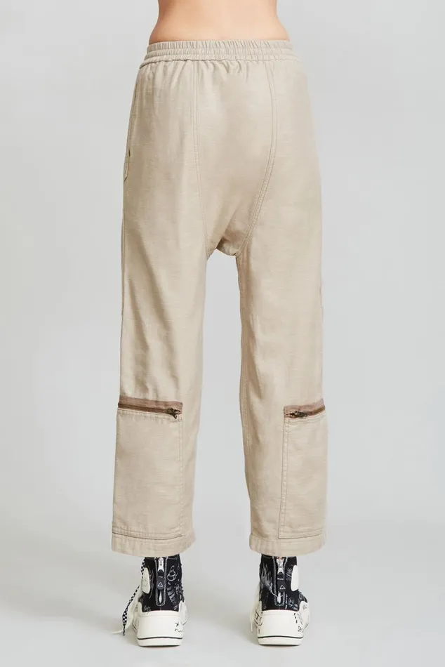FLIGHT PANT 8211 KHAKI Women R13 Pants and Shorts