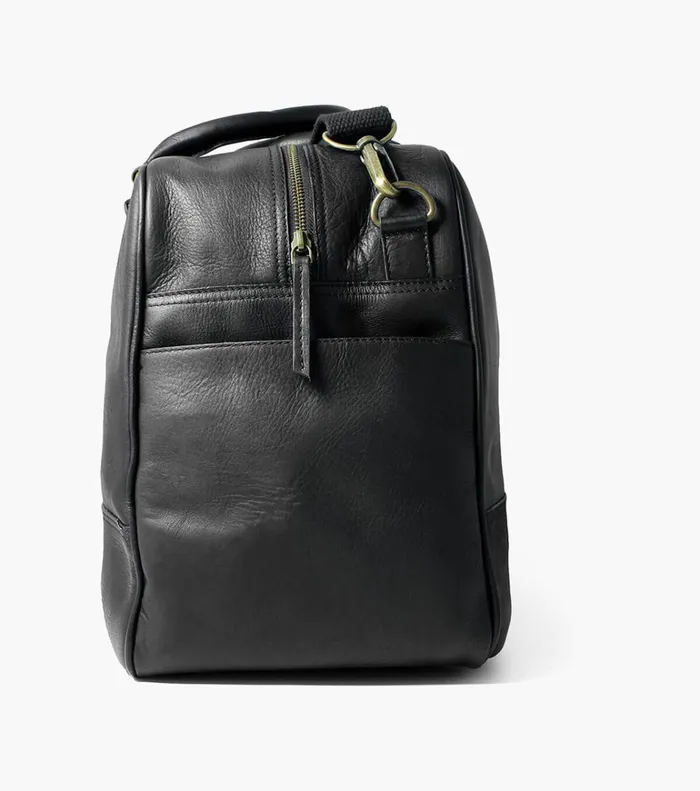 Florsheim Bags Adelmo Leather Duffle Bag Black 8211 Men