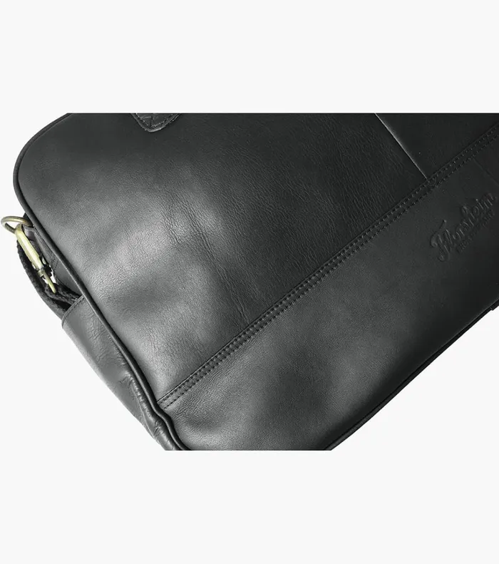 Florsheim Bags Adelmo Leather Duffle Bag Black 8211 Men
