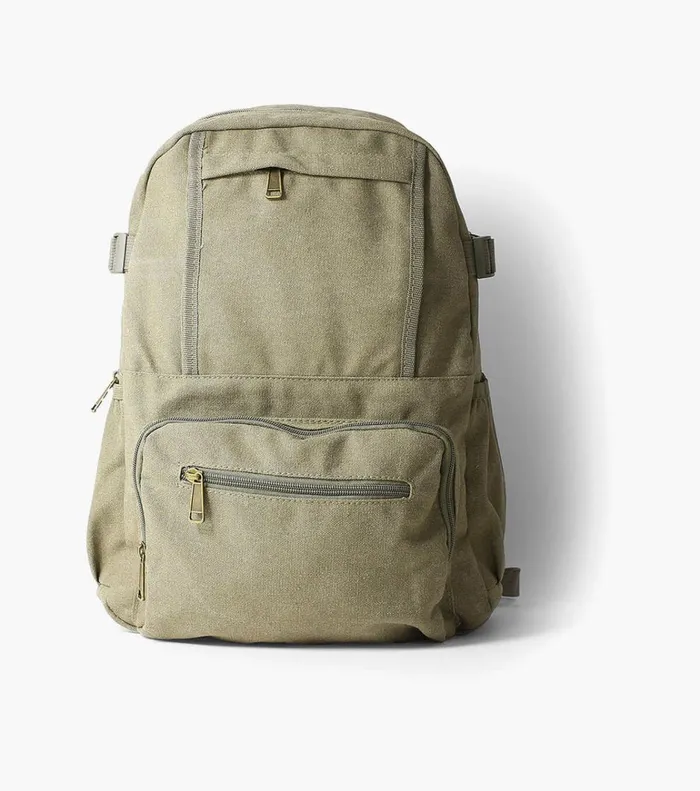 Florsheim Bags Enzo Canvas Backpack Green 8211 Men