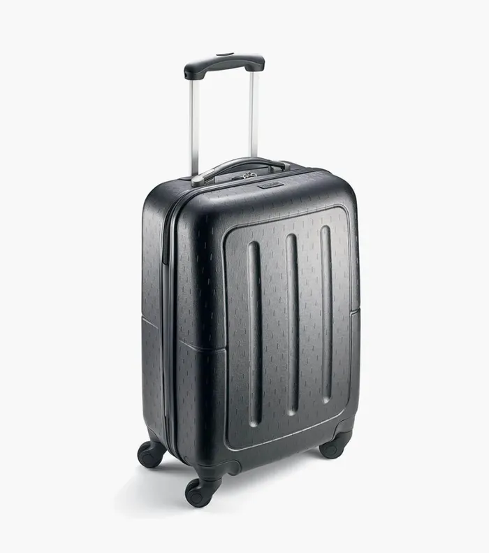 Florsheim Bags Jet Setter Carry On 8211 Black HardShell Wheeled Luggage Misc 8211 Men