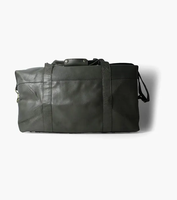 Florsheim Bags Rhyskender Havana Cow Leather Weekend Bag Brown 8211 Men