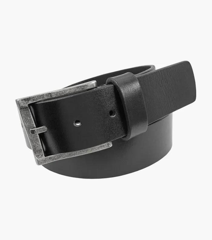 Florsheim Belts and Suspenders Albert Genuine Leather Belt Black 8211 Men