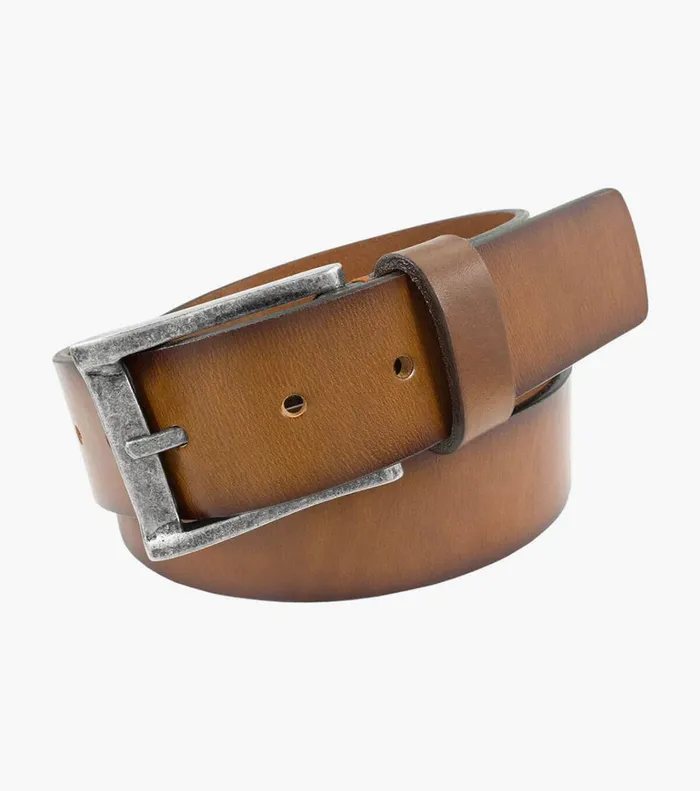 Florsheim Belts and Suspenders Albert Genuine Leather Belt Cognac 8211 Men