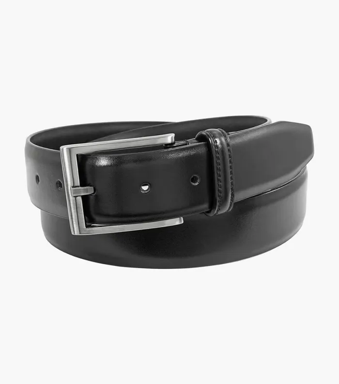 Florsheim Belts and Suspenders Carmine Genuine Leather Belt Black 8211 Men
