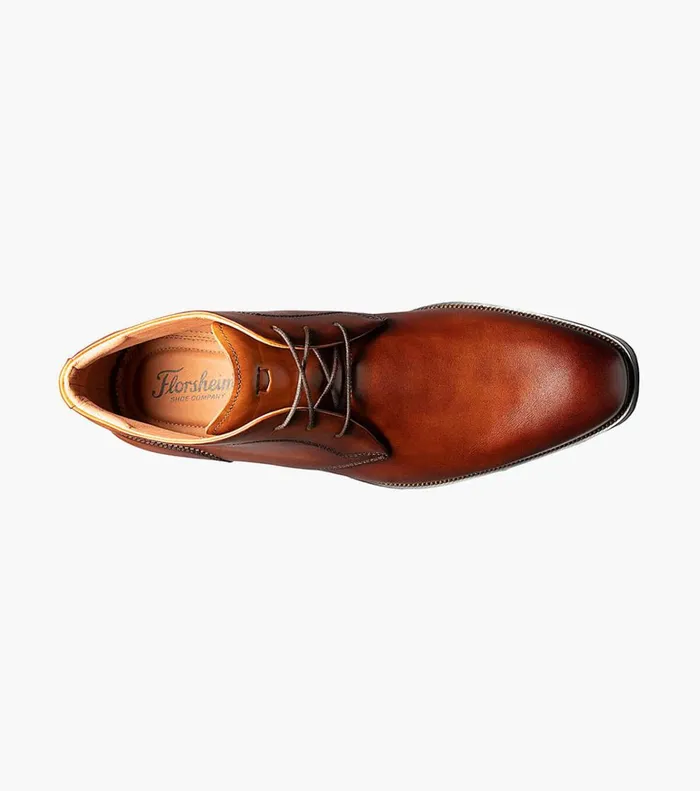 Florsheim Boots Sorrento Plain Toe Chukka Boot Cognac 8211 Men