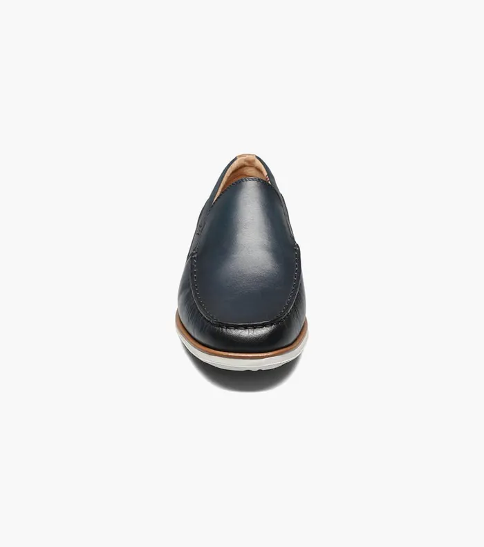 Florsheim Casual Shoes Atlantic Moc Toe Venetian Slip On Navy 8211 Men