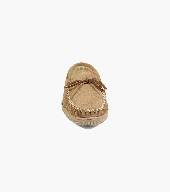 Florsheim Casual Shoes Cozzy Moc Toe Tie Slipper Sand 8211 Men