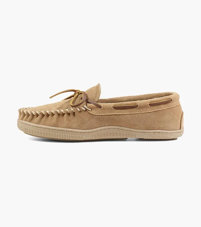 Florsheim Casual Shoes Cozzy Moc Toe Tie Slipper Sand 8211 Men