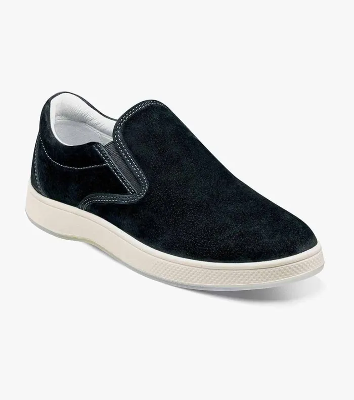 Florsheim Casual Shoes Edge Double Gore Slip On Black 8211 Men