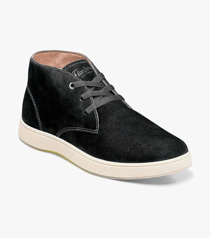 Florsheim Casual Shoes Edge Plain Toe Chukka Boot Black 8211 Men