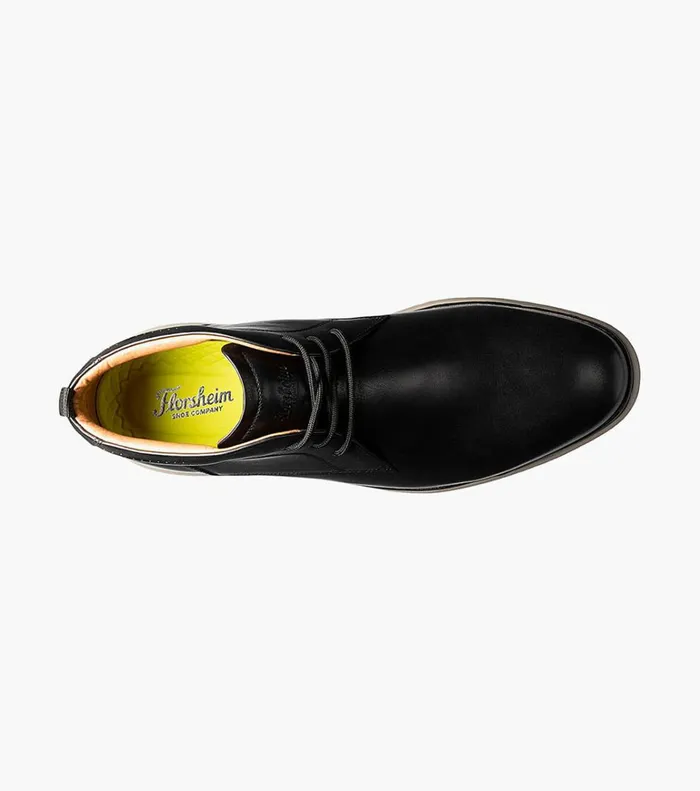 Florsheim Casual Shoes Flair Plain Toe Chukka Boot Black 8211 Men