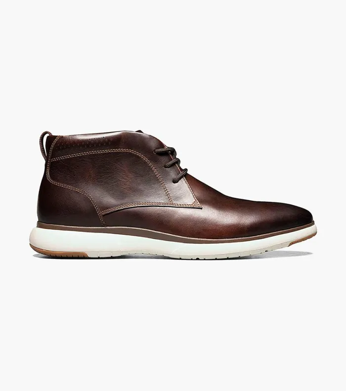 Florsheim Casual Shoes Flair Plain Toe Chukka Boot Brown 8211 Men