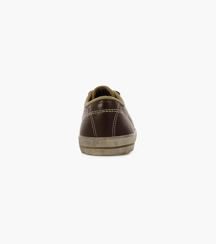 Florsheim Casual Shoes Flash Plain Toe Lace Up Brown Tumbled 8211 Men