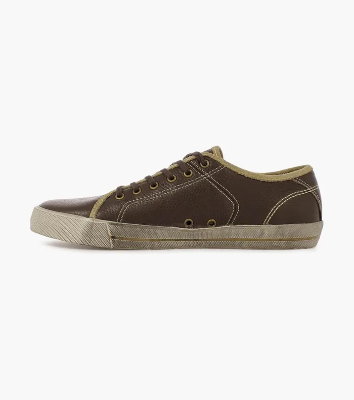 Florsheim Casual Shoes Flash Plain Toe Lace Up Brown Tumbled 8211 Men
