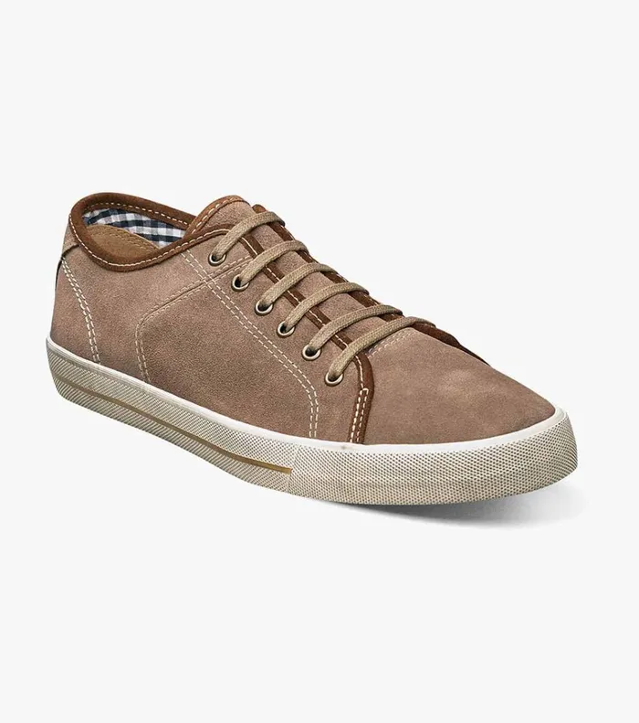 Florsheim Casual Shoes Flash Plain Toe Lace Up Stone 8211 Men