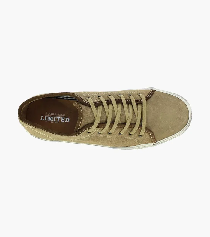 Florsheim Casual Shoes Flash Plain Toe Lace Up Stone 8211 Men